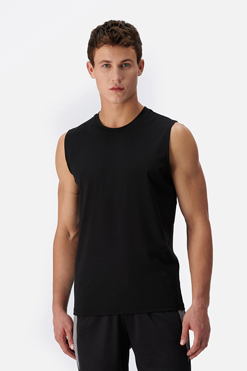 Dagi Mens Black Tanktop 21WM14000MA_SY | DAGI