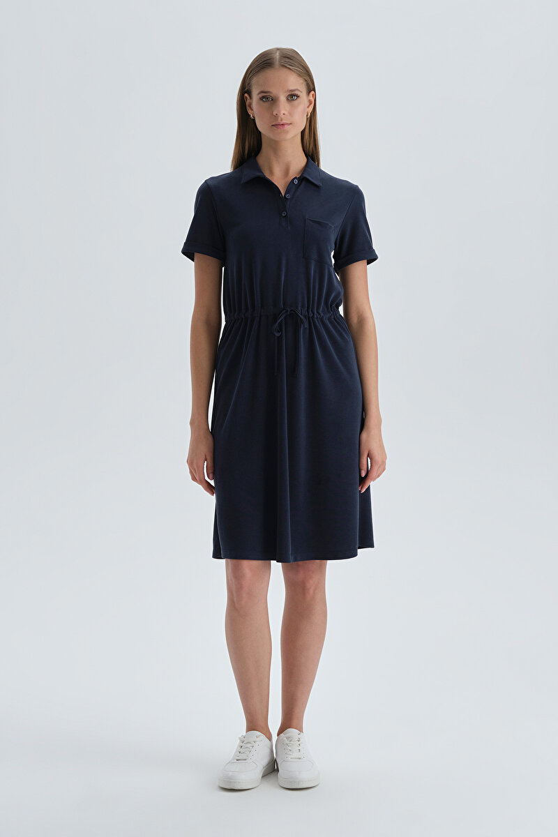 Dagi Womens Navy Dress 22SW86001BD_LC | DAGI