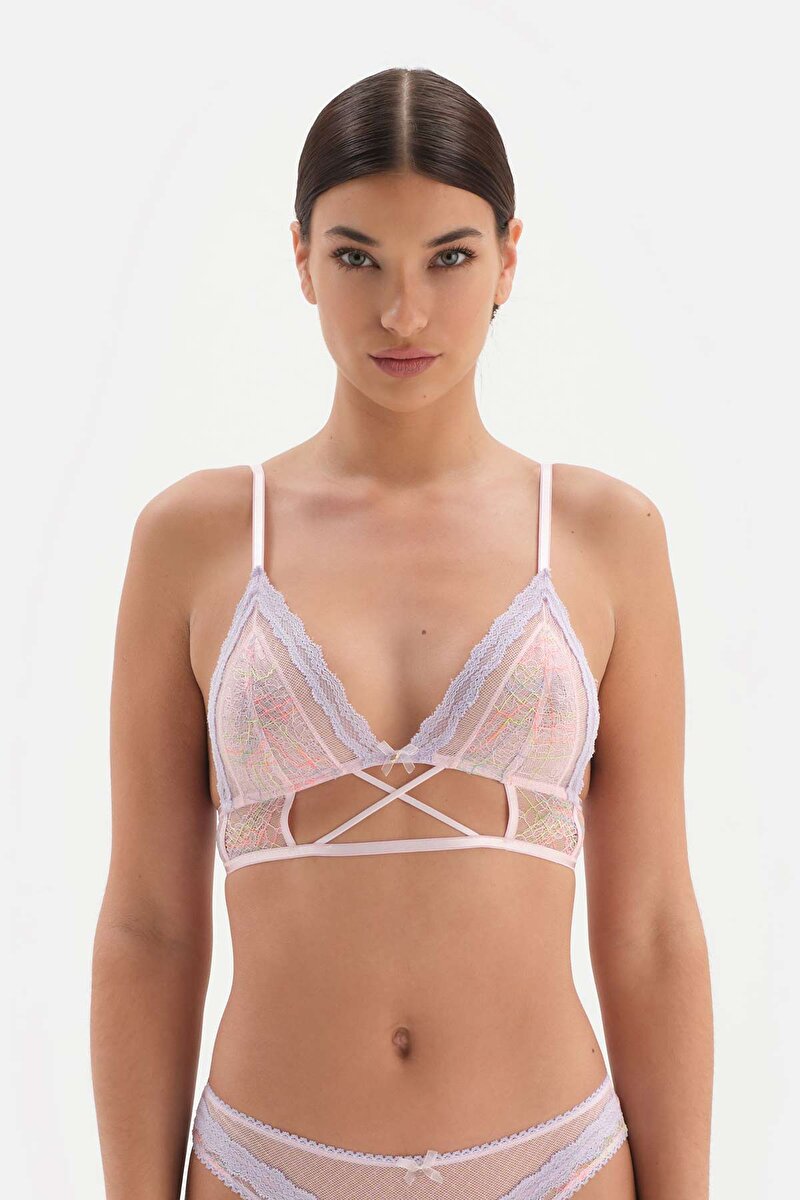 Pembe Aksesuar Detaylı Soft Bralet Sütyen 23SW23291MA_PEM | DAGI