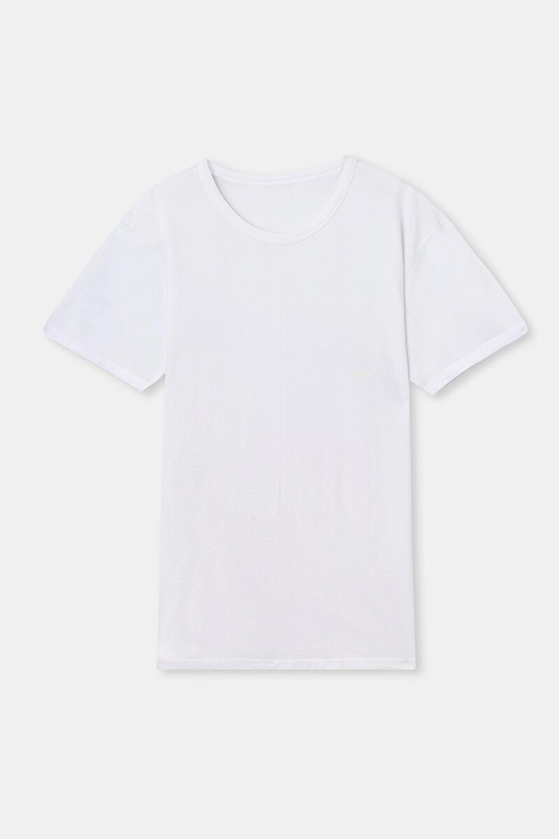 Dagi Mens White T-Shirt E011000160_BY | DAGI