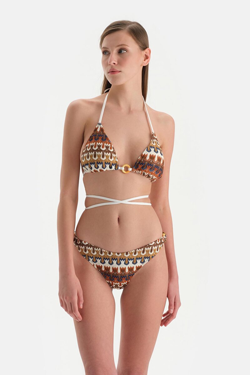 Kahverengi Düşük Bel Bikini Altı 24SW81054GB_331 | DAGI