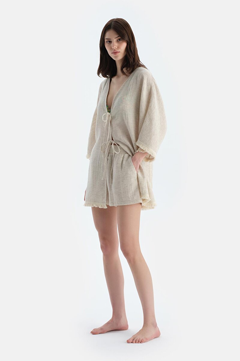 Ekru Kimono 25SW44064BA_316 | DAGI