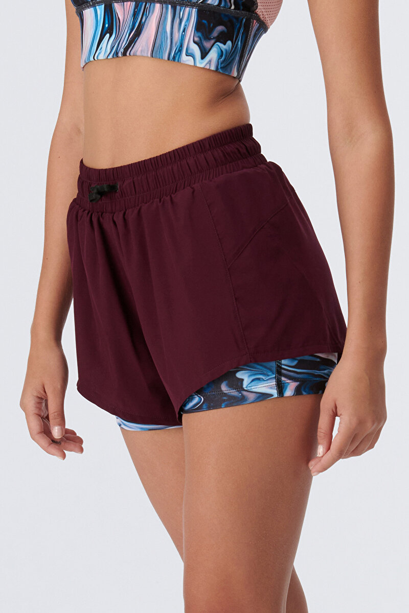 Dagi Womens Bordeaux Shorts 21WW15026MA_BOR | DAGI