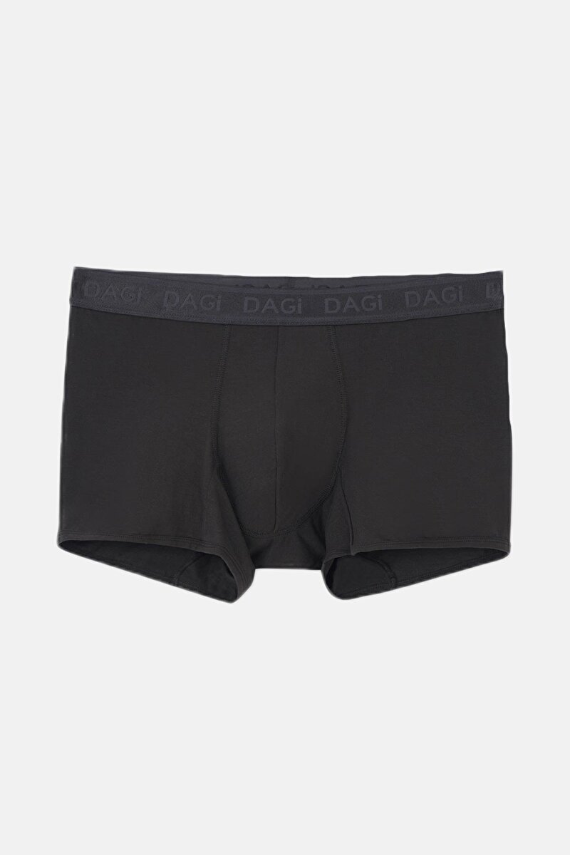 Kahverengi-Siyah 3'Lü Desenli Micro Modal Boxer 24AM28296MA_709 | DAGI