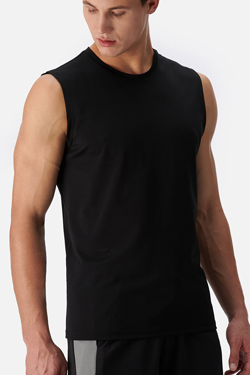 Dagi Mens Black Tanktop 21WM14000MA_SY | DAGI