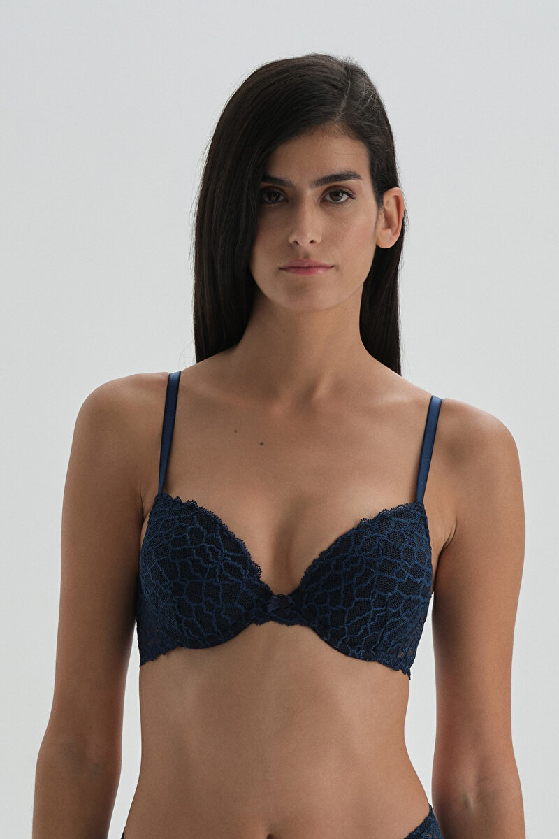 Dagi Womens Navy Bra 22SW23125PU_LC | DAGI