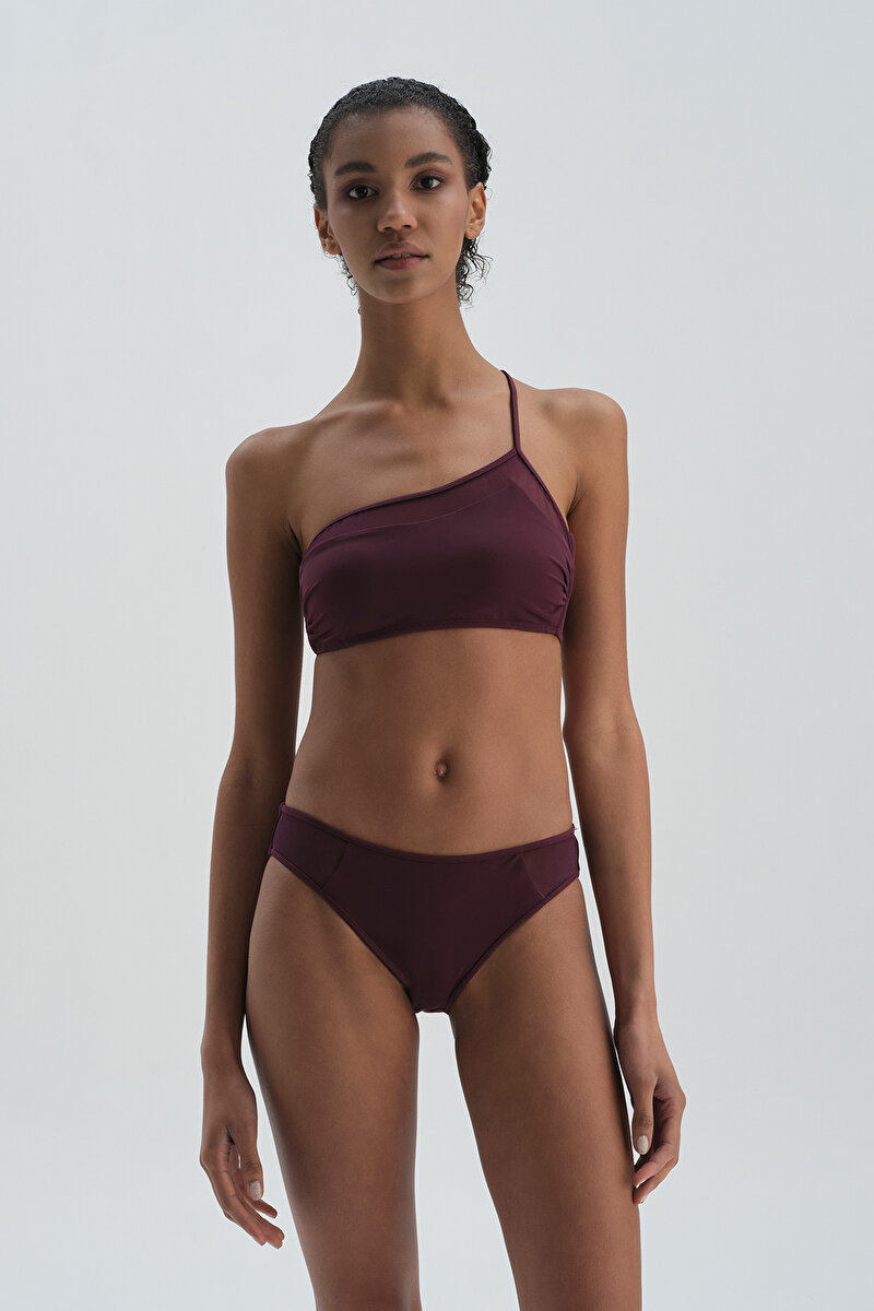 Normal Bel Bordo Bikini Alt 22SW36048ST_BOR | DAGI